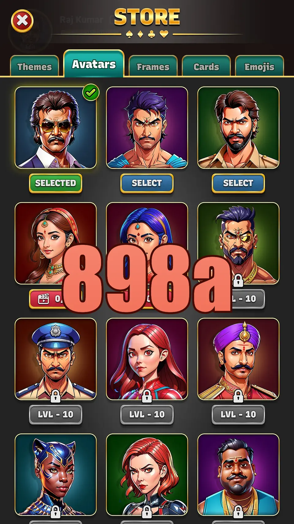 898a Masuk